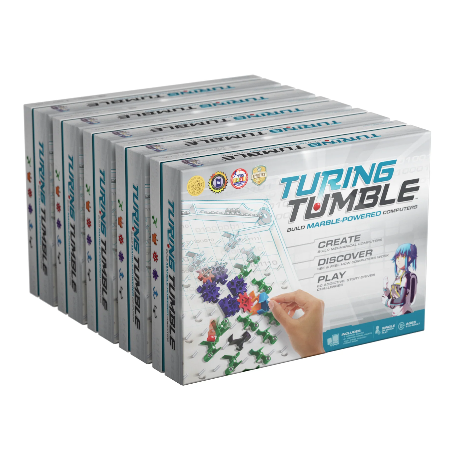 5 scattole di Turing Tumble